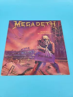 MEGADETH Peace Sells But Whos Buying ST12526 1986 Vinyl LP Record Specialty Pres • $79.99