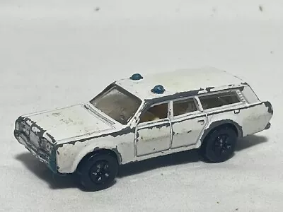 Playart Mercury Station Wagon Police Car White Hong Kong 1/64 • $1.50