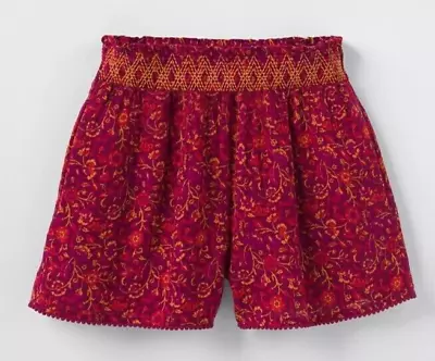 NWT Matilda Jane Enchanted Garden Hawaiian Lei Printed Shorts Women's Sz Medium • $7.75