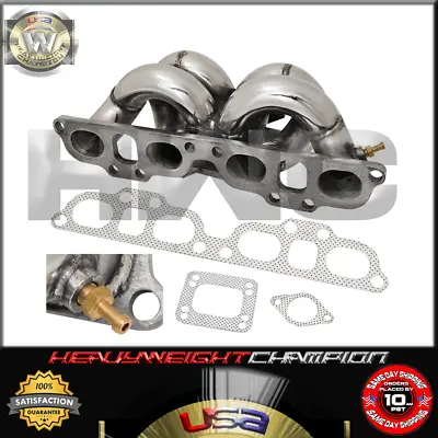 T3 Turbo Stainless Manifold For Nissan SR20 SR20DET S13 S14 180SX 200SX SE-R G20 • $199.99