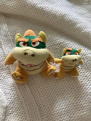 BD&A 5.5  Bowser Koopa Beanie Plush And Keychain Plush Vintage 1996 Nintendo • $26.83