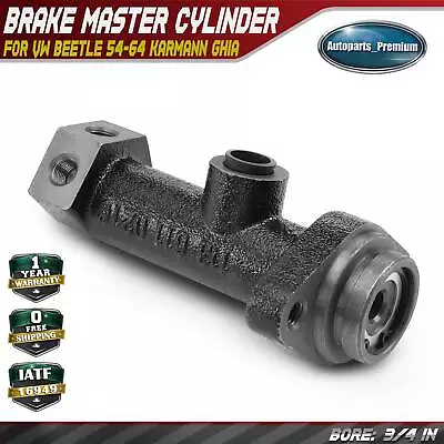 Brake Master Cylinder W/ Manual Brakes For Volkswagen Beetle 54-64 Karmann Ghia • $30.99