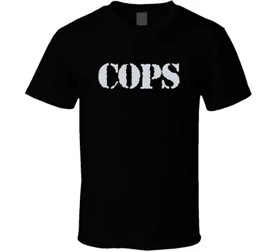 Cops Retro 80s Tv Show Logo Fan T Shirt • $14.99