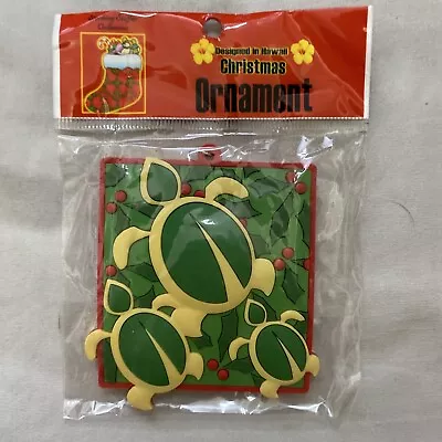 Hawaiian Christmas Ornament Turtles Honolulu Hawaii Turtle Island • $7