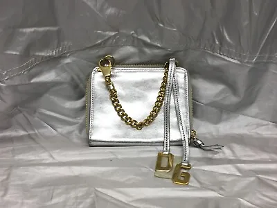 Dolce & Gabbana Crosta Laminata Change Coin Purse ID Case Clutch Bag Wristlet • £243.28