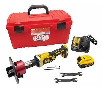 Reed Mfg 04659 CPBDK Bevel Boss™ Cordless Pipe Beveler Kit DeWalt® • $881.70