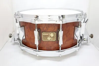 Used Sonor Signature HLD-581 12 Tension 12mm Thickness Snare Drum 14x6.5 Size  • $1999