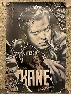 Citizen Kane Orson Welles RKO Variant Movie Art Print Poster Mondo Martin Ansin • $169.99