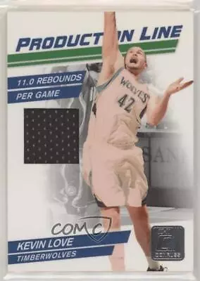 2010-11 Donruss Production Line Materials /399 Kevin Love #28 • $5.43