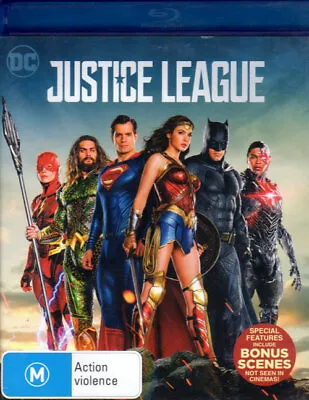 $7.55 • Buy Justice League - Ben Affleck, Henry Cavill, Gal Gadot, Jason Mamoa- Mint Blu-ray