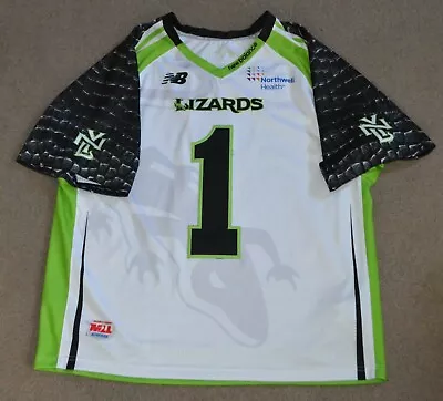 2019 New York Lizards Game Worn New Balance Lacrosse Jersey MLL Long Island • $49.95