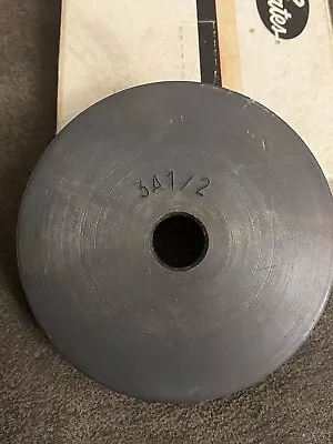 NOS - Gates Machined  Steel Pulley 3” OD - 5/8 “ Wide A Groove - 1/2” Center • $5.99