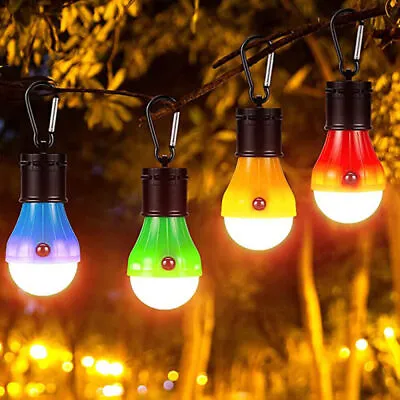 LED Tent Light Camping Lantern Portable Ultra Bright Outdoor Emergency Bulb Lamp • £3.55