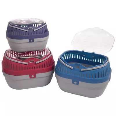 Small Animal Pod Carrier Rosewood Pet Transport Hamster Mice Guinea Pigs Vets • £9.49