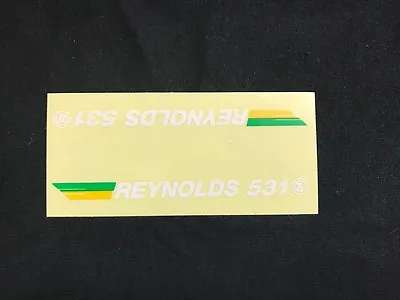  SE Racing REYNOLDS 531 BMX Decal Sticker PK Ripper Quadangle Frame White • $15.37
