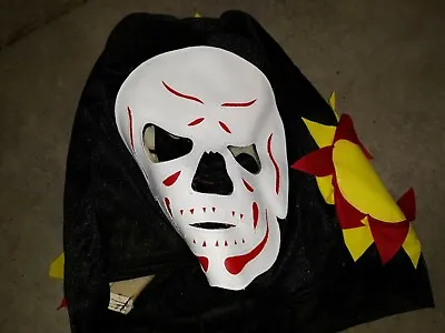 LA PARKA Kids Youth Lucha Libre Wrestling Mask Costume Wear Vintage RARE • $34.99