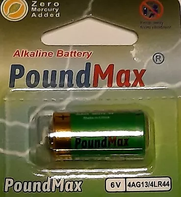£2.69 • Buy 4LR44 4AG13 Alkaline 6V Battery Alarms/Cameras/Hadsets/Dog Collars...