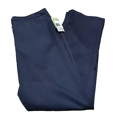 Erin London Womens Size 16 Navy Blue Stretch Dress Pants Trousers Career • $19.99