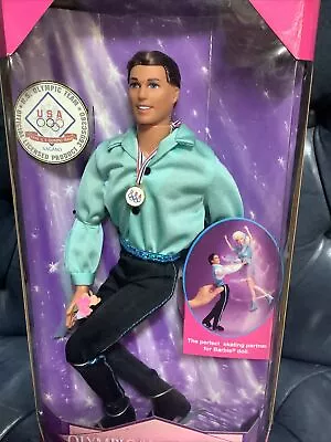 Olympic USA Skater Ken Doll 1998 Mattel Barbie New In Box  Vintage • $9