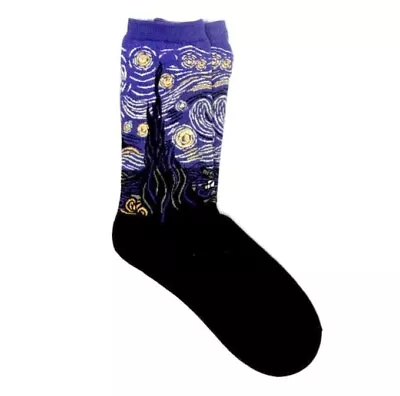 Van Gogh's 'the Starry Night' - Novelty Socks • $14