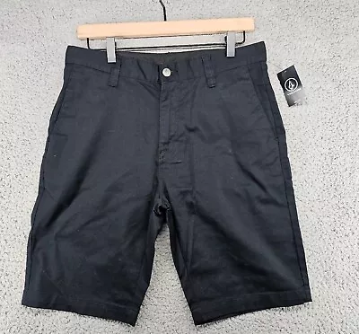 Volcom Men's Vmonty 22  Stretch Chino Short Black Men's Size 30 NWT • $20.92