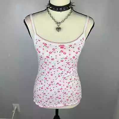 Coquette Pink Floral Tank Top • $28