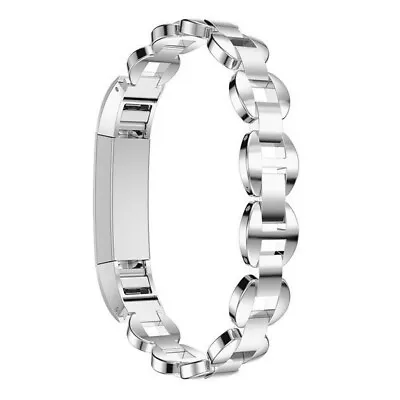 StrapsCo Stylish Stainless Steel Watch Band Strap Bracelet For Fitbit Alta • $68.72