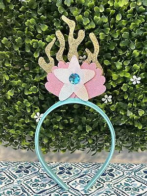 NWOT Girls Mermaid Sequined Shimmer Headband Costume Hair Accessory • $7.20