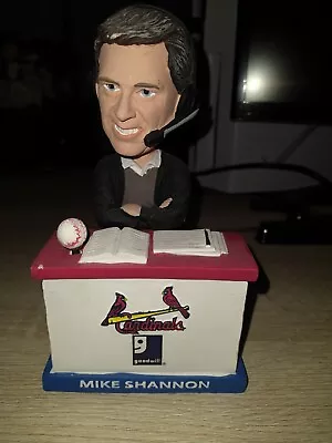 Mike Shannon St. Louis Cardinals Talking Bobblehead SGA With Voice Chip Goodwill • $35