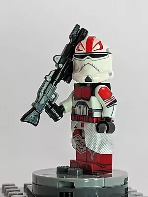 LEGO Star Wars Custom Printed Minifig Coruscant Guard Clone Captain Fordo Alt • $29.99