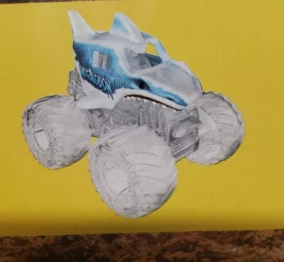 🔥2024 Series 14 #374🔥MONSTER JAM MINI Series ~ 🔥Chase Clear MEGALODON🔥 • $8.75