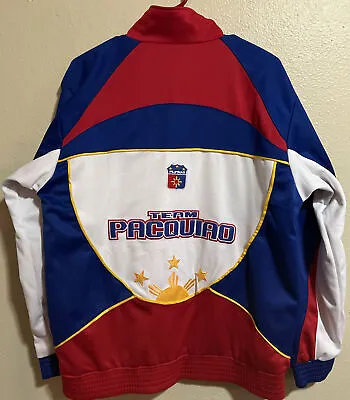 $25 • Buy Manny Pacquiao Hoops Boxing Full Zip Jacket Men’s Size Small J-311
