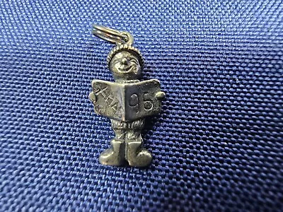 Grandma Grabe's Beautiful Vintage 925 Sterling Silver Xmas 1996 Pendant • $0.75