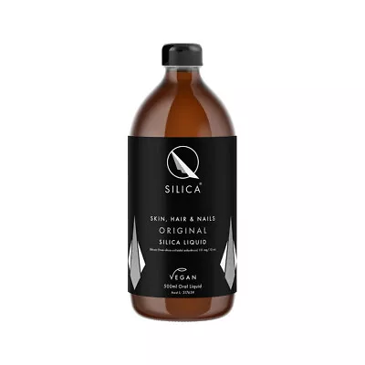 Q Silica Skin Hair & Nails Original Silica Liquid 500mL • $28.16