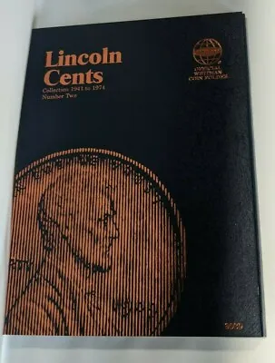 Lincoln Cent Penny Album Coin Folder Whitman Volume #2 1941-1974 Wheat 9030 NEW • $7.64