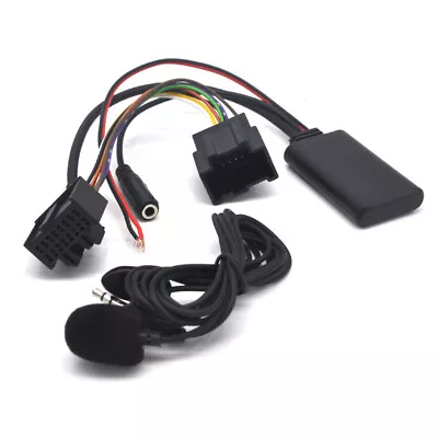 Bluetooth Mp3 Handfree Phone Mp3 Aux Input Adaptor Cable Module For Saab 9-3 9-5 • $44.99