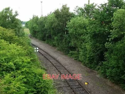 Photo  Manchester Ship Canal Railway Seen From Merseyton Road Bridge This Is Par • £1.85