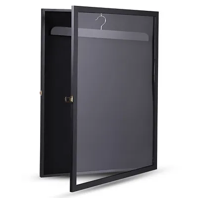 $69.99 • Buy Jersey Display Case Shadow Box Football Baseball Basketball Frame Lockable Box