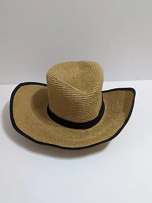 Ron Jon Surf Shop Ladies Sun Block Straw Hat. One Size. Removable Sweatband.  • $16