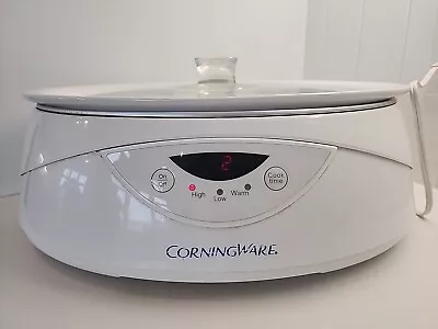 CorningWare SC-40 PL Electric 4 Quart Digital Programmable Crock Pot Slow Cooker • $59.99