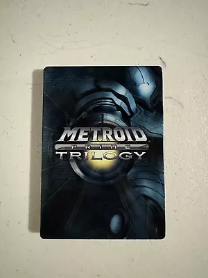 Metroid Prime Trilogy (Nintendo Wii 2009) CIB - COLLECTOR'S EDITION STEELBOOK • $74