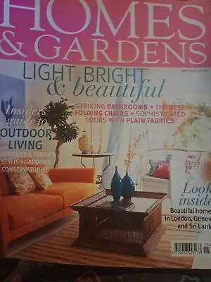 Homes & Gardens Magazine May 2005 Back Issue Id:  • £4.49