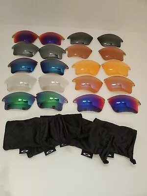 NEW 100% Oakley OEM Fast Jacket XL Replacement Lens RARE & MINT Made In USA • $52