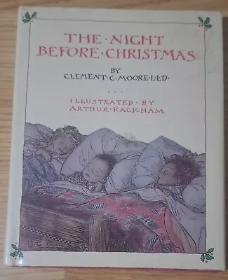 Vintage The Night Before Christmas Clement C Moore Lld Book • $16