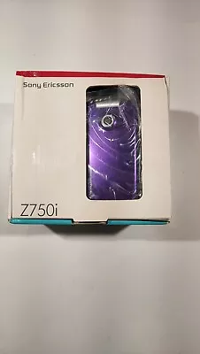 962.Sony Ericsson Z750i Very Rare - For Collectors - Unlocked - N E W • $39.99