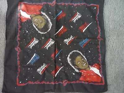 Michael Jackson Rock Wall Art Tapestry 20 X20  Poster King Of Pop Handkerchief • $14