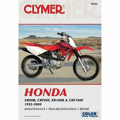 Clymer Manual For Honda Xr80r Crf80f Xr100r & Crf100f '92-09 C-m222 • $46.50