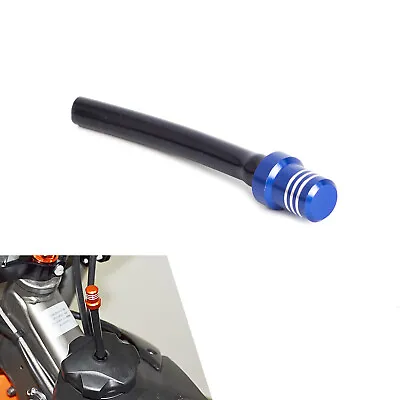 Gas Fuel Tank Cap Valve Vent Breather Hose Tube CNC ATV Dirt Bike Blue Universal • $2.99