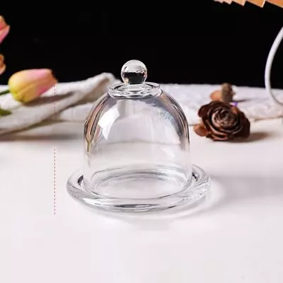 Glass Craft Dessert Storage Stand Transparent Dessert Table Ornaments  Hotels • £9.79