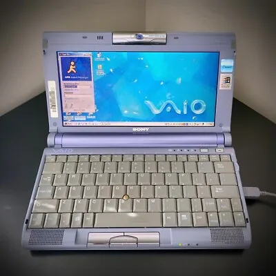 SONY VAIO PICTUREBOOK PCG-C1VN W/ Power Cable - USA MODEL! - Ships From USA • $343.43